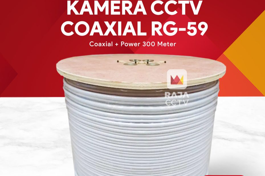 jual kabel cctv coaxial rg 59 - palembang